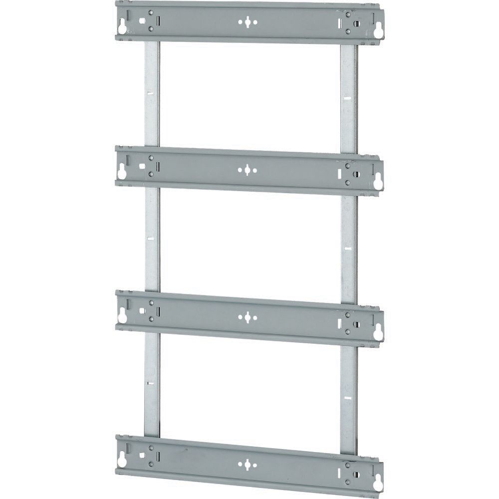 EATON INDUSTRIES - Telaio di ricambio per quadro di distribuzione compatto da incasso DIN TS4-KLV a 4 file per parete cava.