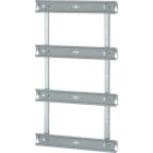 EATON INDUSTRIES - Telaio di ricambio per quadro di distribuzione compatto da incasso DIN TS4-KLV a 4 file per parete cava.