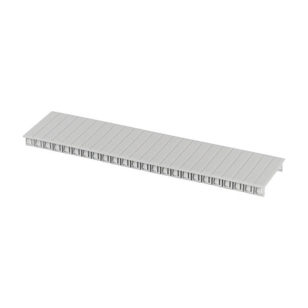 EATON INDUSTRIES - Copertura fori 12 unità modulari grigio spazi vuoti 12 um ruvido.