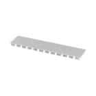 EATON INDUSTRIES - Copertura fori lisci 12 unità modulari grigio spazi vuoti BS-12MF-GY.