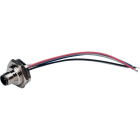 EATON INDUSTRIES - Cavo I/O intestato su due, foro passante connettore M12, 5 cavi, lunghezza 0,15 m.