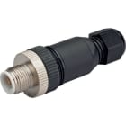 EATON INDUSTRIES - Allacciamento a spina SmartWire-DT IP67 con connettore a 5 poli per collegamento a vite di cavo a sezione circolare.