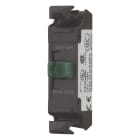 EATON INDUSTRIES - Elemento di contatto a molla Push-in Fissaggio frontale 1 NA 24 V 1,5 A 230 V 1,5 A M22-FK10 CONTATTO FLAT NA