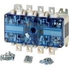 EATON INDUSTRIES - Sezionatore di potenza DMV 160A 4P con coll.A VIT, funzione di arresto opzionale, senza maniglia rotativa e albero di trasmissione, terminale a vite, dimensi.