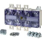 EATON INDUSTRIES - Sezionatore di potenza DMV 400A 3 poli con funzione di arresto opzionale, senza maniglia rotativa e albero di trasmissione.