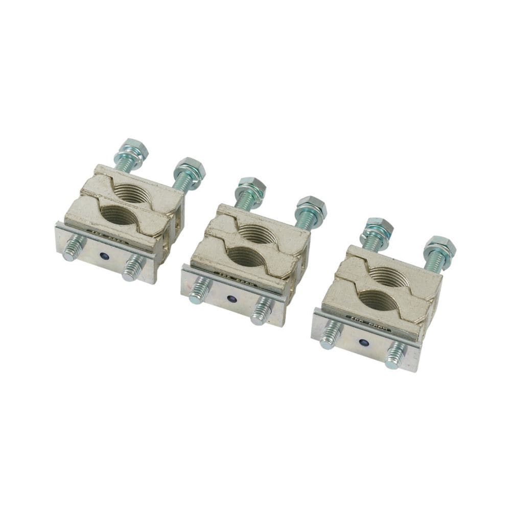 EATON INDUSTRIES - Serracavo doppio per interruttore fusibile NH, 2 x 120-300 mm² XNH3-X2PRC MORSETTI 2 CAVI 120-300 M.