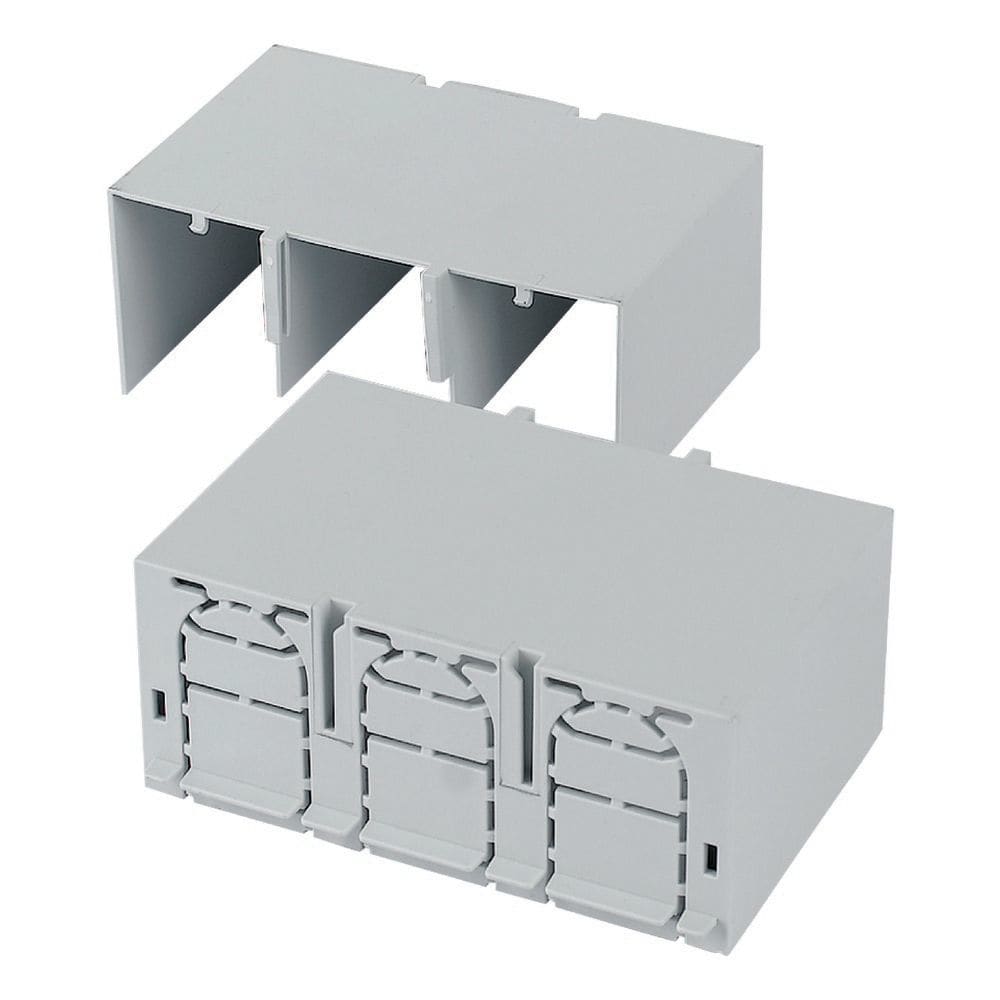 EATON INDUSTRIES - Copertura collegamento per XNH00 3 poli, lunghezza 66 mm - XKSA-66 CALOTTA SEZ XNH00 3P 66MM.