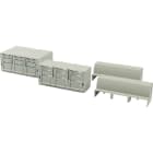 EATON INDUSTRIES - Compensazione dimensioni cappa sopra/sotto da 70 a 90 mm per XNH00, COP FRONT RIDUZIONE INGRESSO.