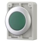 EATON INDUSTRIES - Indicatore luminoso RMQ-Titan piatto verde Ghiera frontale in metallo M30C-FL-G SPIA 30MM VERDE.