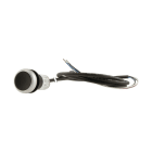 EATON INDUSTRIES - Pulsante piatto nero 1NC Cavo aperto 4 poli 1m C22-DR-S-K01-P62 PERMANENTE