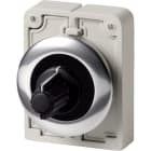 EATON INDUSTRIES - Potenziometro a filo pannello M30 30,5 mm senza scala dicitura R 1 k P 0,5 W ghiera frontale in metallo M30C-FR1K-BLANK POTENZ. 30MM 1K