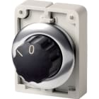 EATON INDUSTRIES - M30c-fwr selettore 30mm 2p manopola st. placeholder - da fornire successivamente.