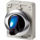EATON INDUSTRIES - M30C-FWLK-B Selettore Luminoso 30mm Blu 2 Pezzi - Placeholder Fornito Successivamente.
