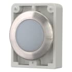 EATON INDUSTRIES - Indicatore luminoso RMQ-Titan piatto bianco Anello anteriore acciaio inossidabile M30I-FL-W SPIA D30 A FILO BIAN 188048