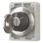 EATON INDUSTRIES - M30I-FWRS Selettore a Chiave D30 a Filo 2 Posizioni Stabile Estraibilità Ghiera Frontale Acciaio Inox