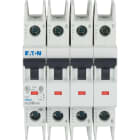 EATON INDUSTRIES - Interruttore magnetotermico FAZ-C40/4-NA, 40A, 4P, caratteristica C, INT.AUT. UL/CSA 15.