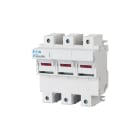 EATON INDUSTRIES - Portafusibile con interruttore sezionatore, 100A, 3 poli, dimensioni 22x58.