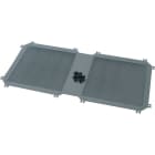 EATON INDUSTRIES - Piastra di montaggio microperforata in acciaio zincato per CI48 MM.