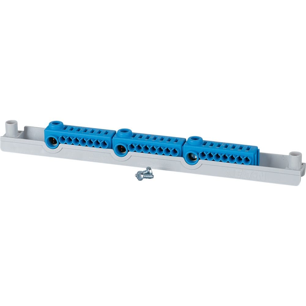 EATON INDUSTRIES - KSK morsetto combinato a innesto, montato su supporto Ci, N (neutro) - KSK-3N-CI.