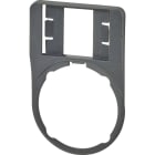 EATON INDUSTRIES - Portatarghette supplementari per pulsanti, Accessori, tondo M30S-FST-X PORTA ETICHETTA, 30X50MM, NER.