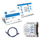 EATON INDUSTRIES - Pacchetto iniziale con EASY-BOX-E4-UC1-S-KIT, cavo patch, licenza software per easySoft, EASYE4 24VAC/DC 12.