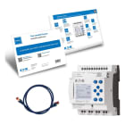 EATON INDUSTRIES - Pacchetto iniziale con EASY E4 AC 12RC1, cavo patch, licenza software easySoft. 197229