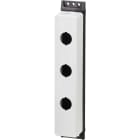 EATON INDUSTRIES - Custodia per montaggio sporgente, piatto, 3 fori, diametro 22.