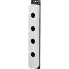 EATON INDUSTRIES - Custodia per montaggio sporgente, piatto, 4 fori, diametro 22.