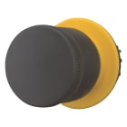EATON INDUSTRIES - Pulsante arresto RMQ-Titan a fungo 30 mm non illuminato sblocco trazione nero giallo RAL 9005 M22S-PV30 small E-Stop D.22 traz. nero.