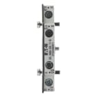 EATON INDUSTRIES - Modulo contatti ausiliari, 2 poli, Ith= 10 A, 1 NA, 1 NC, montaggio laterale, Morsetti a bullone, DILH600 - DILH800, -SI AUX 1NA+1NC INTERNI.