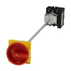 EATON INDUSTRIES - Interruttore generale P1 40 A a comando rinviato 3 poli 1 NA 1 NC funzione di arresto di emergenza bloccabile in posizione 0 con albero SEZ3P40A ESTOP.