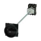 EATON INDUSTRIES - Interruttore generale P1 40 A a comando rinviato 3 poli funzione di arresto con maniglia rotativa e corona di blocco nere bloccabile in posizio P1-40/M4/SVB-SW SEZ3P40A ALBMET