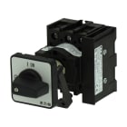 EATON INDUSTRIES - Interruttore P1-40, 40A, 3 poli, 1NA+1NC, comando rinviato, maniglia e targhetta nere.