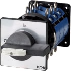 EATON INDUSTRIES - Interruttore generale T8 315A a comando rinviato 3 Unità costruttive 6 poli 1 NA 1 NC Funzione di arresto con maniglia rotativa nera e corrente.