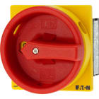 EATON INDUSTRIES - Interruttore generale T0 20A incasso 1 UnitÃ costruttiva/e 2 poli Funzione arresto d'emergenza maniglia rotativa rossa.