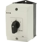 EATON INDUSTRIES - T0-3-8212/I1 Commutatore 20A 3P in custodia, 3 Unità costruttive, Contatti: 6, 60°, permanente, con posizione 0, 1-0-2, numero di progettazione 8212.