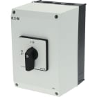 EATON INDUSTRIES - T5B-4-15682/I4 Interruttore ON/OFF, 6 poli + 1 N/A + 1 N/C, 63 A, 90 gradi, in custodia.