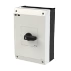EATON INDUSTRIES - P3-63/I4/N sez. potenza (3P+N) x 63A, interruttore ON/OFF, 3 poli + N, in custodia.