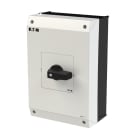 EATON INDUSTRIES - P3-63/I4/N sez. potenza (3P+N) x 63A, interruttore ON/OFF, 3 poli + N, in custodia.
