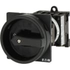 EATON INDUSTRIES - Interruttore generale T0-2-8900 20A a comando rinviato 2 Unità costruttiva/e 3 poli + N Funzione di arresto con maniglia rotativa nera e corona di bl.