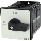 EATON INDUSTRIES - T5-4-15682/E Interruttore a Camme ON/OFF, 6 Poli + 1 N/A + 1 N/C, 100 A, 90 °, Montaggio a Incasso.