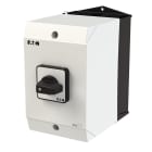 EATON INDUSTRIES - Commutatore T3 32A in custodia, 5 Unità costruttive, Contatti: 10, 90°, permanente, senza posizione 0, 1-2, numero di progettazione 8369.