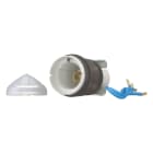 EATON INDUSTRIES - Indicatore luminoso conico bianco BA9S.
