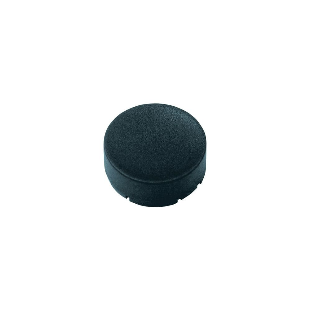 EATON INDUSTRIES - Capsula nero rilievo senza scritta M22 xdh s calotta puls opaco sporgente.