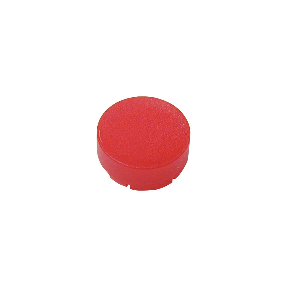 EATON INDUSTRIES - Lente per pulsante, rosso in rilievo, senza scritta M22-XDLH-R calotta pulsante luminosa, sporgente, rossa.