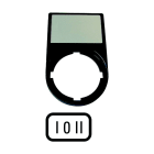 EATON INDUSTRIES - Supporto etichetta portaetichettacompl 30x50 i 0 ii m22s st x93.