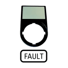 EATON INDUSTRIES - Supporto etichetta guasto M22S-ST-GB8 portaetich. compl. 30x50.