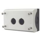 EATON INDUSTRIES - Custodia per montaggio sporgente, 2 fori, nero/grigio, M22-I2.