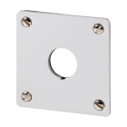 EATON INDUSTRIES - Piastra incasso 1 foro M22-E1, alluminio, posizione montaggio.