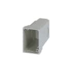 EATON INDUSTRIES - Calotta per piastra da incasso, 1 posizione di montaggio M22-H1 cassette incasso 1 foro, grigio.